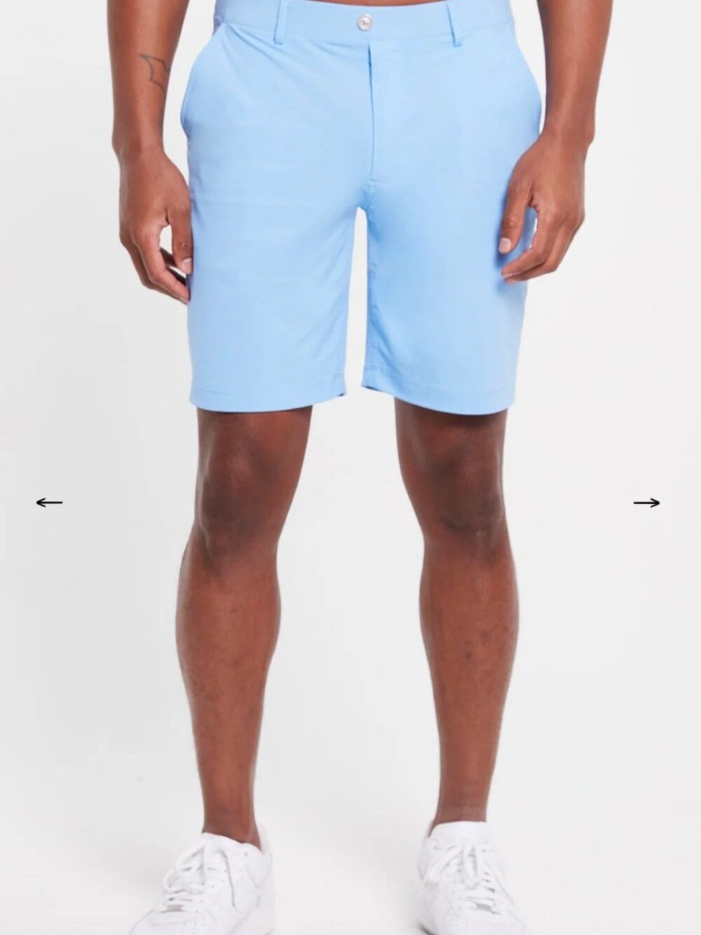 Redvanly Shorts Mens XL Blue Hanover Golf Stretch Performance Pull On 9 inch NEW